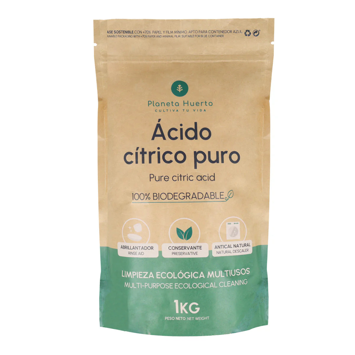 Pack de nettoyage durable Planeta Huerto