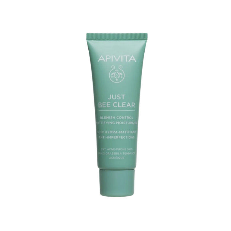 Crème anti-imperfections matifiante et hydratante Just Bee Clear, Apivita, 40 ml