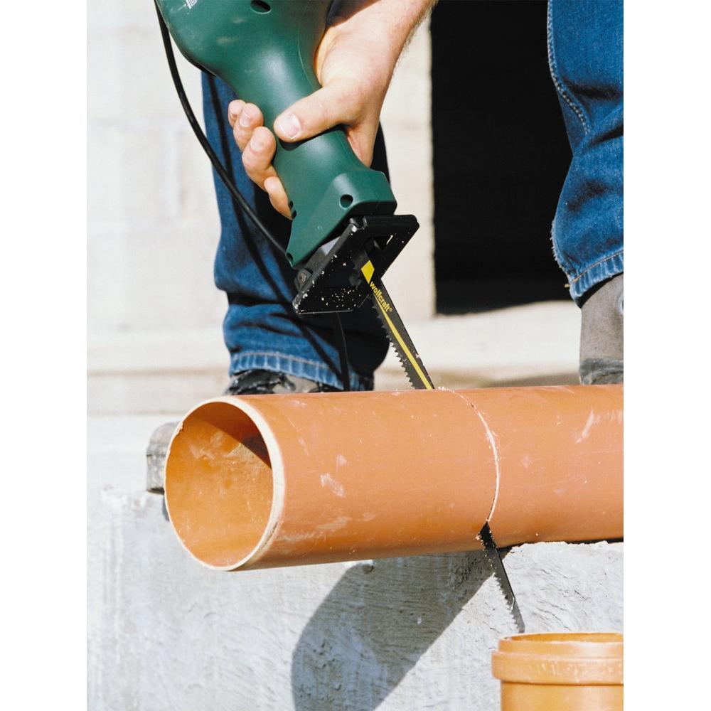 2 zaagbladen voor hout/kunststof  6 - 250 mm Wolfcraft 2671000