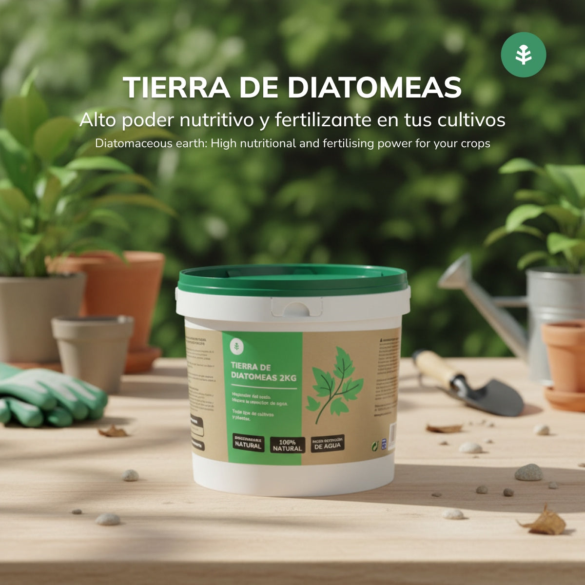 Kieselgur Planeta Huerto 2 Kg