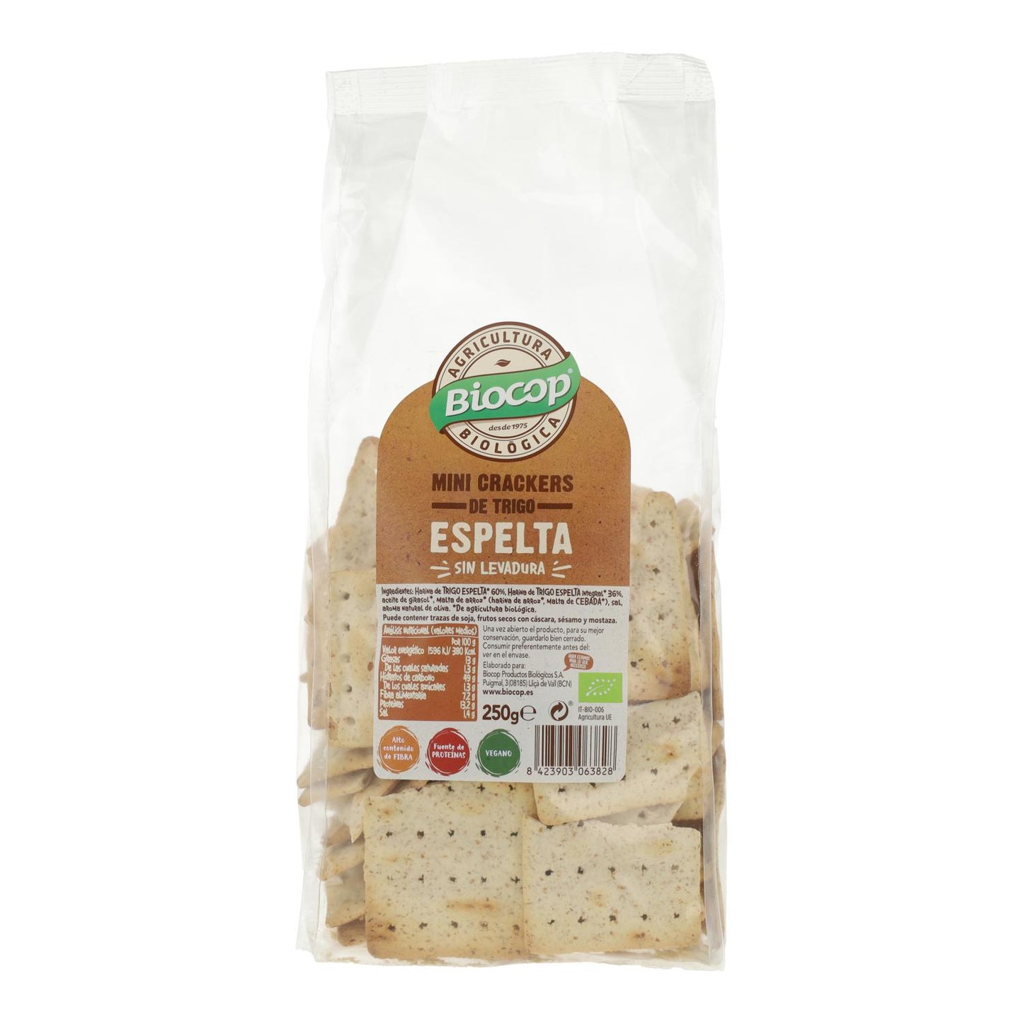 Biocop Mini Spelt Wheat Crackers 250 g