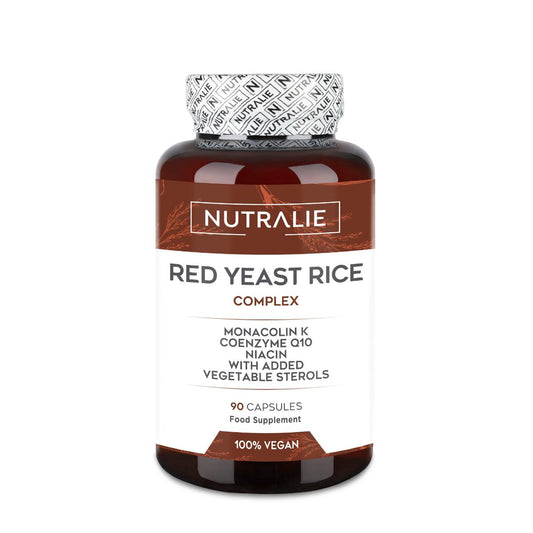 Nutralie Red Yeast Rice with 2.9 mg Monacolin and Q10 90 Capsules
