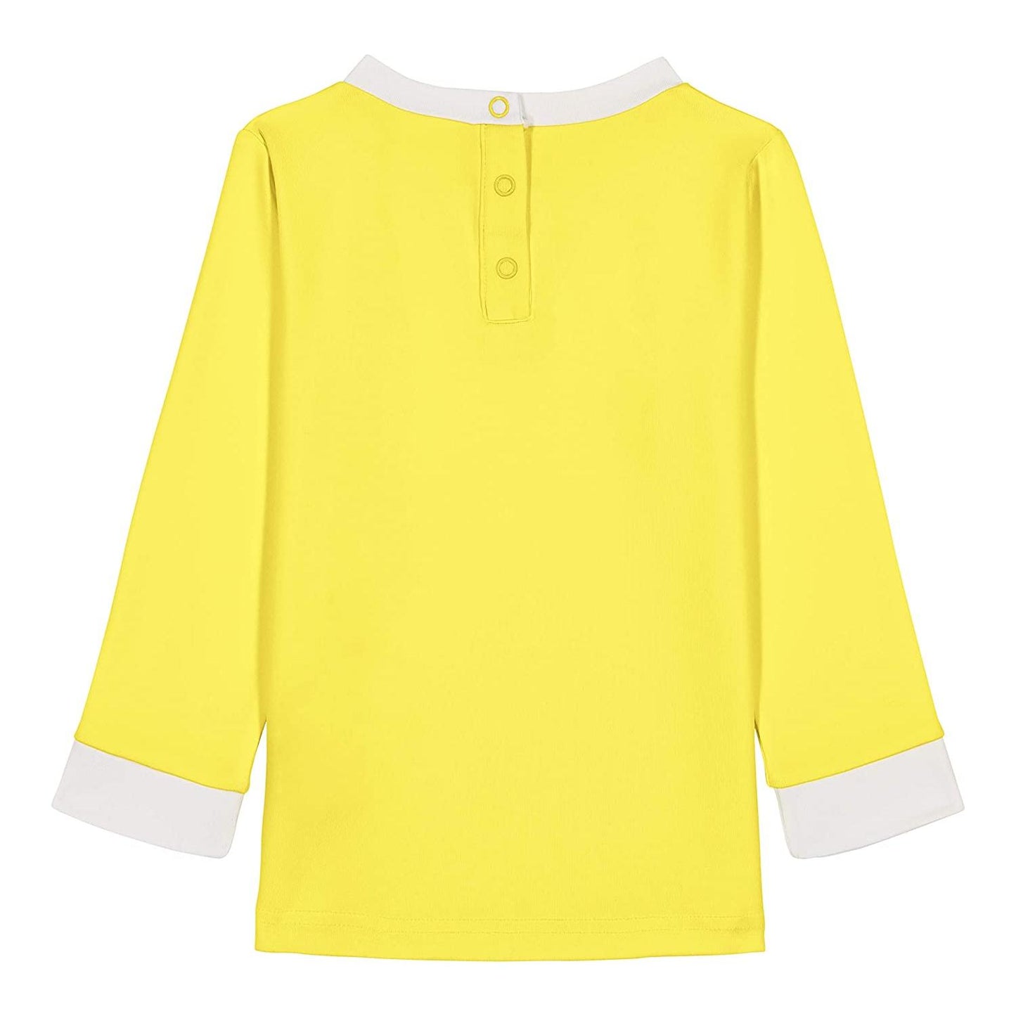 UV-skyddande t-shirt i gult 6 månader