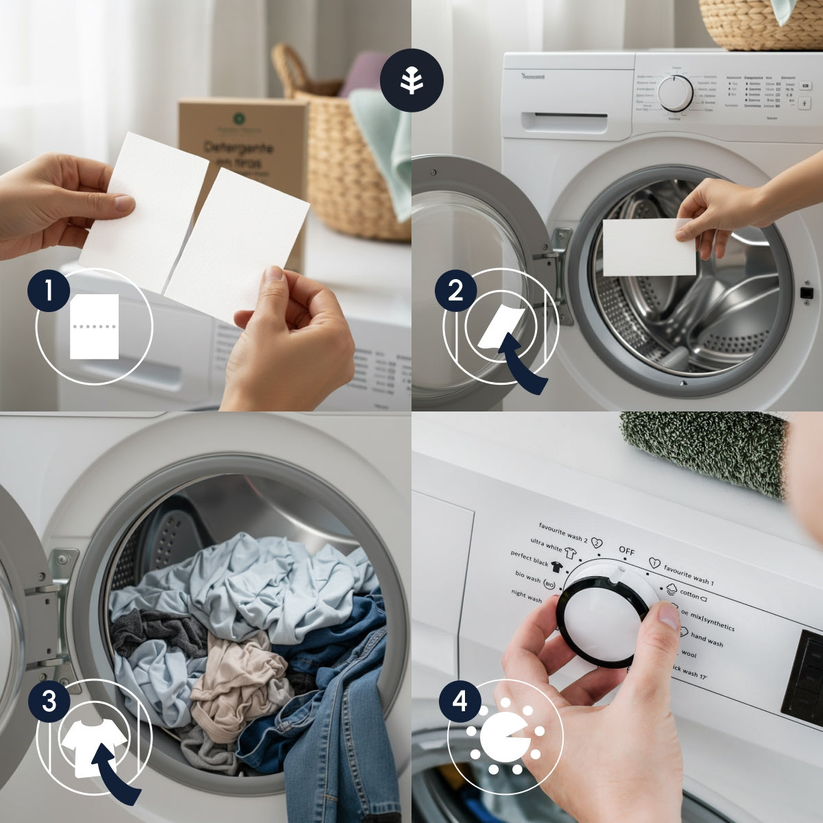 Confezione da 2 detersivi e ammorbidenti ecologici Planeta Huerto 80 lavaggi