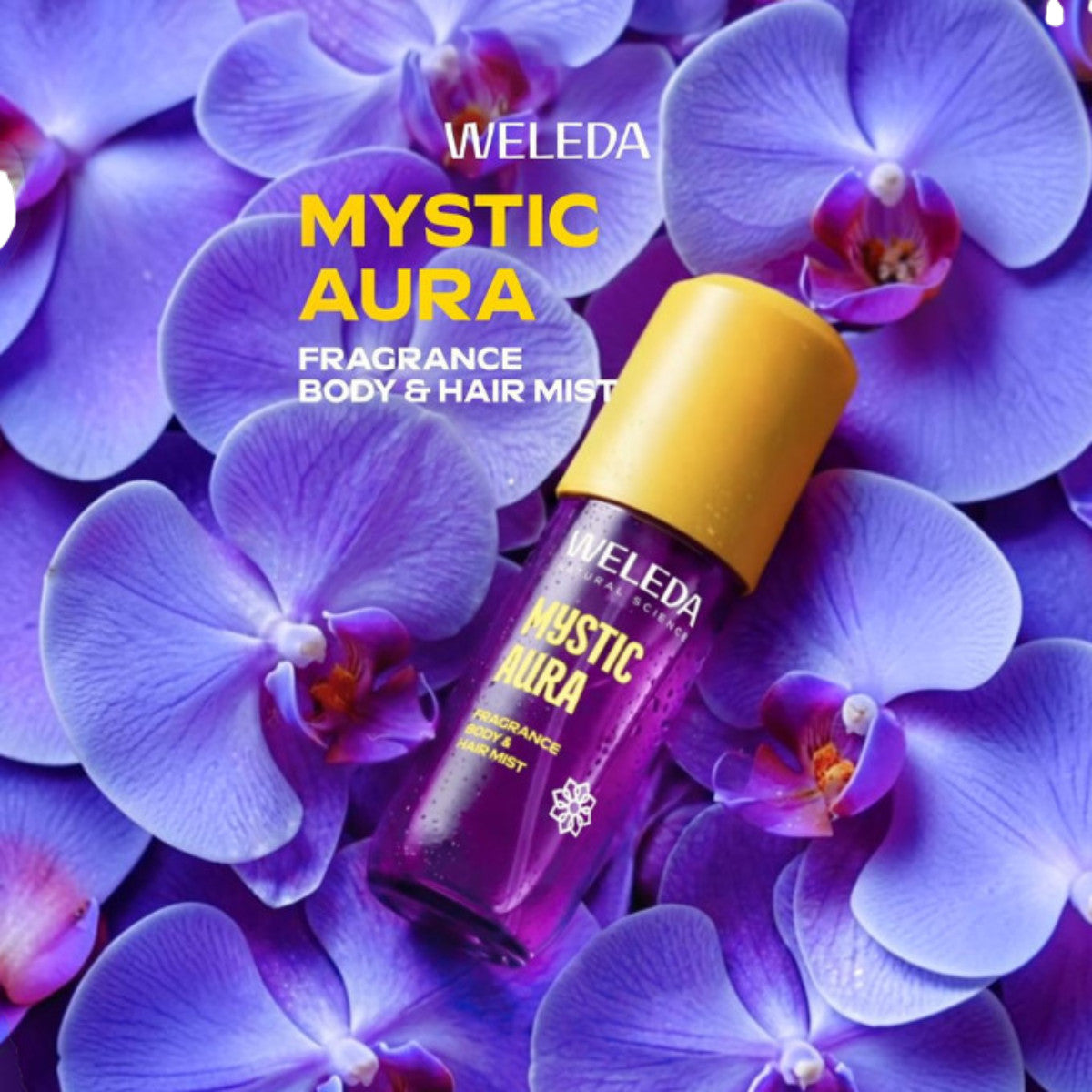 Bruma Perfumada Body&Hair Mystic Aura Weleda 95 ml