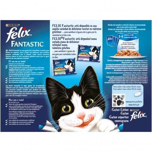 FELIX Fantastic Festín del Mar in gelatine 12 x 85 g