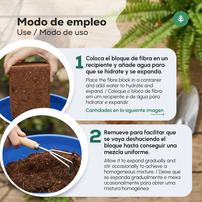3xGarden Planet Coco Fibre Substrate Pack 9 litrów