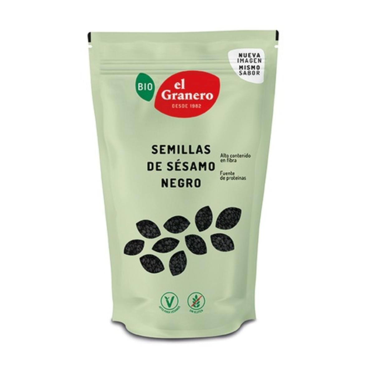 Semi di sesamo nero biologici - El Granero 200 g