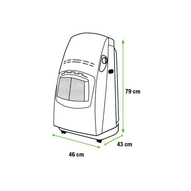 DeLonghi Kuchenka gazowa z niebieskim płomieniem i termostatem - VBF2 4,2 kW 13 (odnowiona)