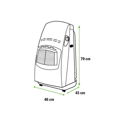 DeLonghi Kuchenka gazowa z niebieskim płomieniem i termostatem - VBF2 4,2 kW 13 (odnowiona)