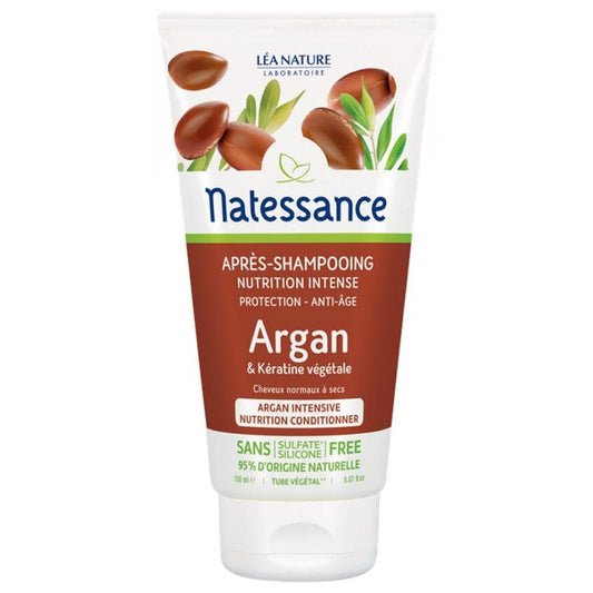 Balsamo all'argan con cheratina vegetale Natessance 150 ml