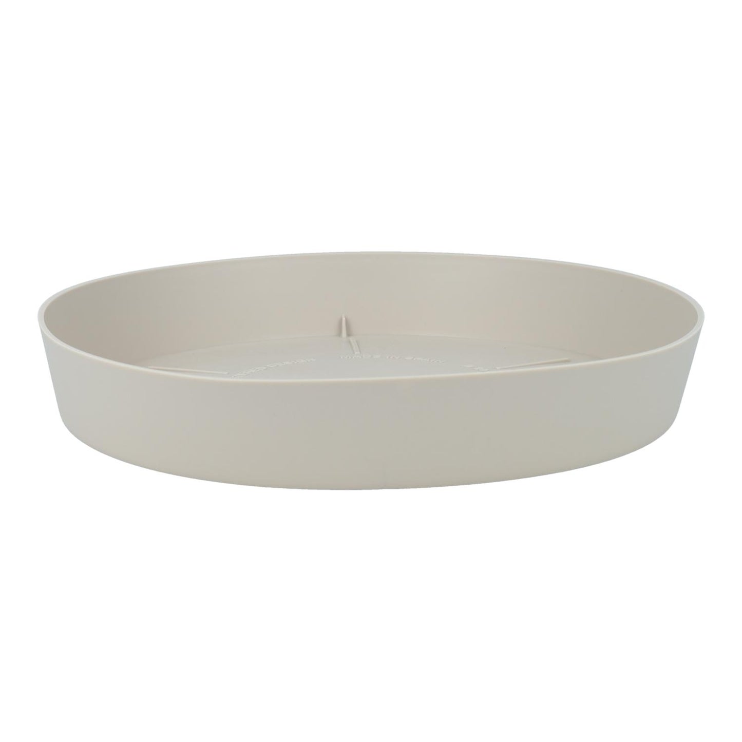 Piatto portavasi Tes color crudo D 14 x 2