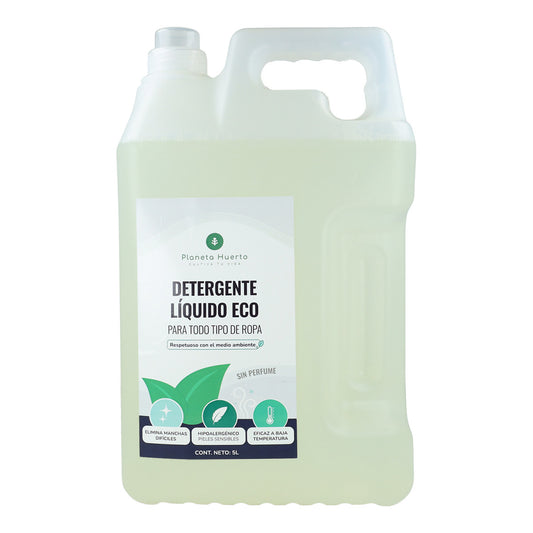 Lessive liquide ECO ECO non parfumée Planet Garden 5 Litres