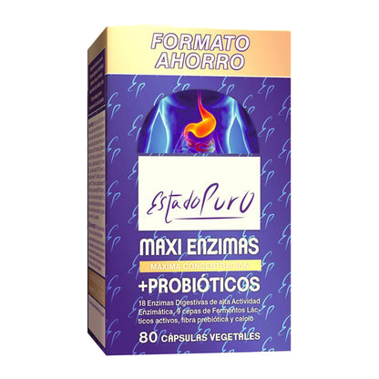Maxi Enzymy z probiotykami, Tongil, 80 kapsułek roślinnych