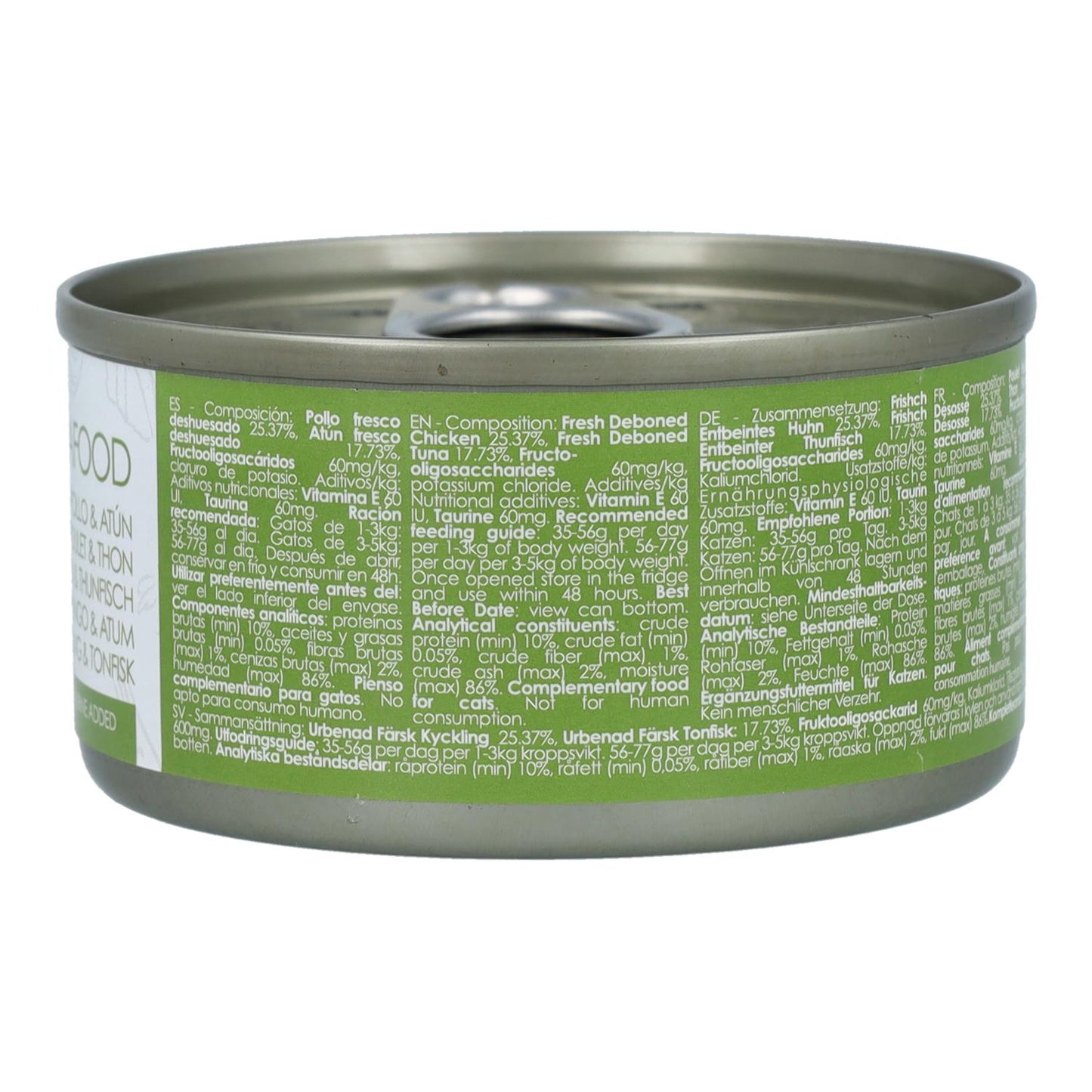 Zestaw Cat Lata Toppers – kurczak i tuńczyk 80 g Mokra karma dla kotów w galaretce