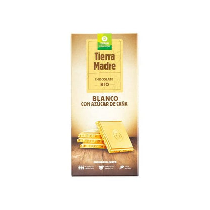 White Chocolate with Organic Cane Sugar Tierra Madre Oxfam Intermón 100 g