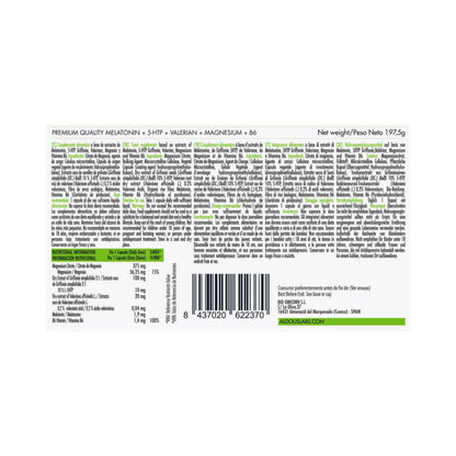 Melatonina z magnezem, 5-HTP, walerianą i witaminą B6, 250 kapsułek. Aldous Labs