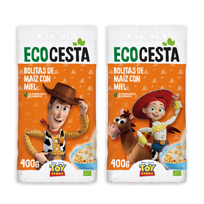Boules de maïs au miel Bio Kids édition Disney Ecocesta 400 g