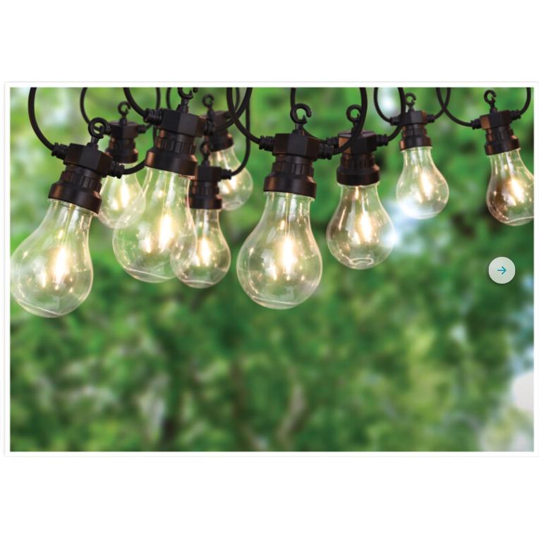 LED-girland 10 lampor Varm