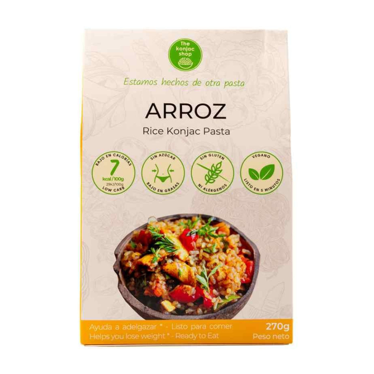 Riz de konjac La Boutique du Konjac 270 g