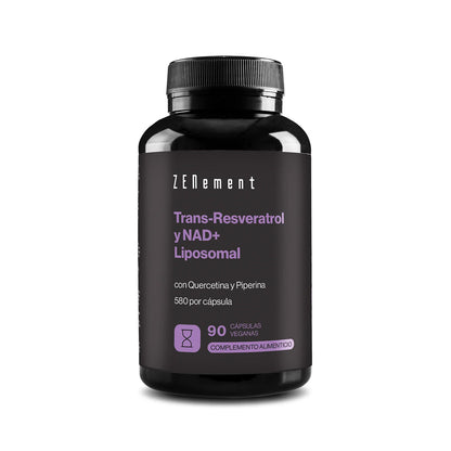 Trans-Resweratrol i NAD+ Liposomal Zenement 90 kapsułek