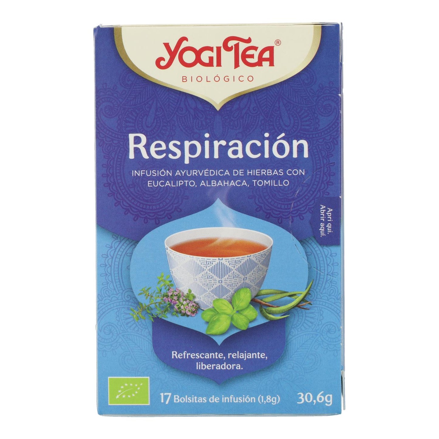 Thé Yogi BIO Respiration Profonde 17 sachets