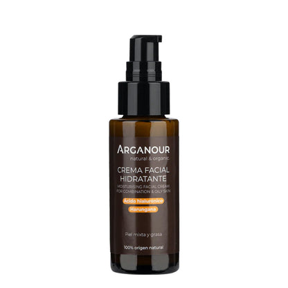 Krem do twarzy dla skóry mieszanej/tłustej 50 ml Arganour