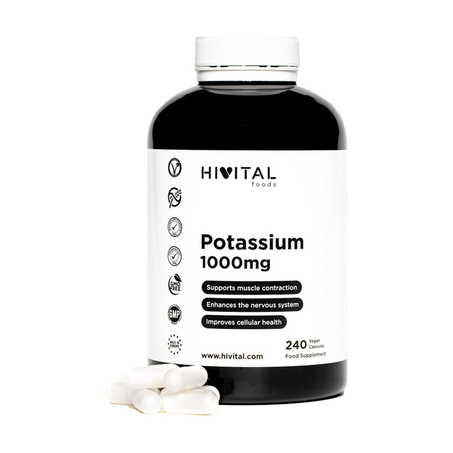 Potassio 1.000 mg Hivital 240 capsule