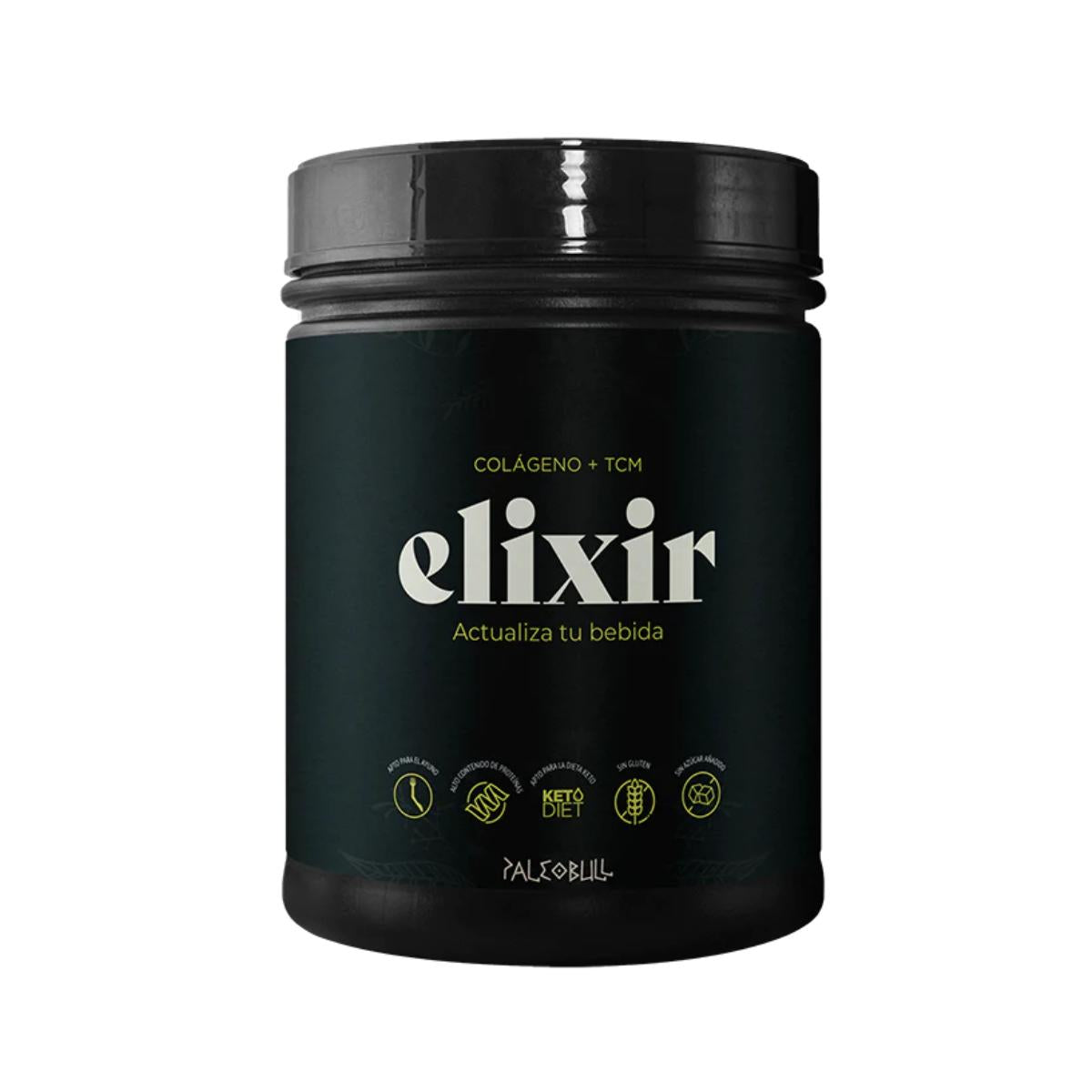 Elixir: Collagen + TCM Oil, 450 g Paleobull Vanilla Elixir 450 g