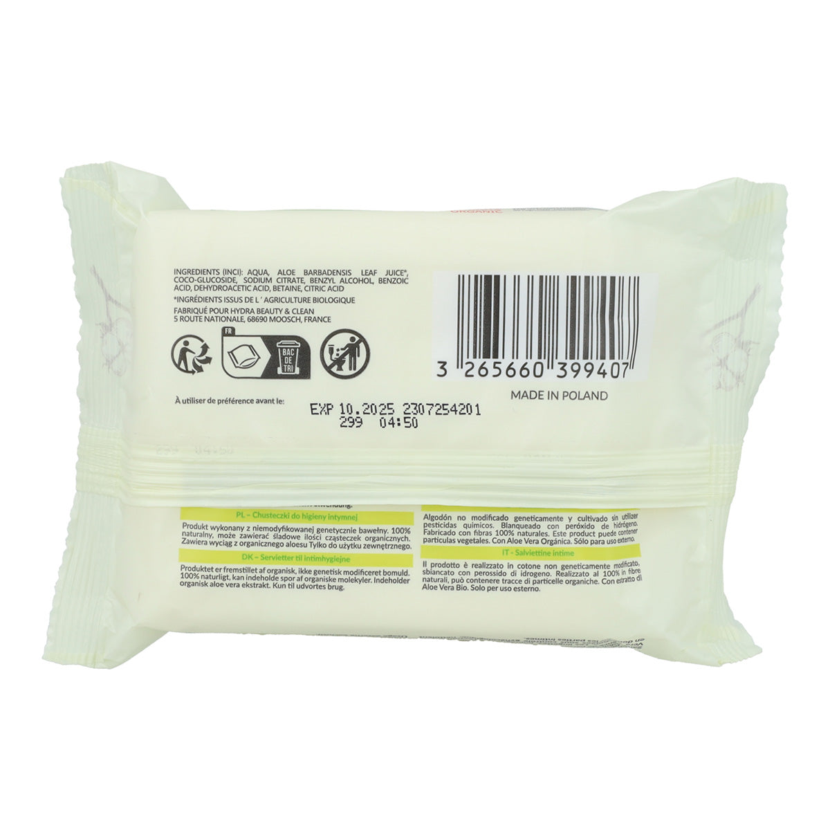 Bocoton Intimate Wipes 20 pcs