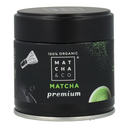 Matcha Premium Ceremonial 100 % ekologisk Matcha & CO 80 g