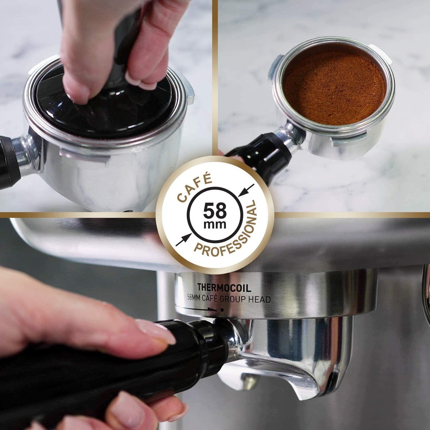 Breville Mini Barista Cafetera Expresso 15 Bares (Reacondicionado)