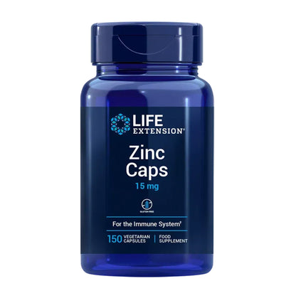 Zinc Caps 15 mg, Life Extension 150 capsules