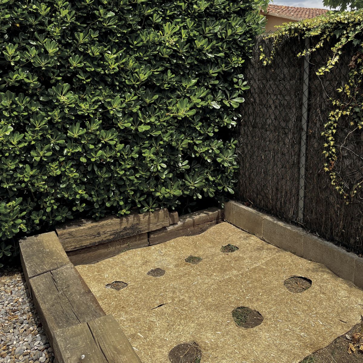 Natuurlijke onkruidwerende bodembedekking Flaxhemp Nortene 0,5 x 3 m