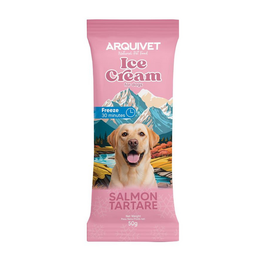 Ice Cream Zalmtartaar-ijs voor honden Arquivet 50 g