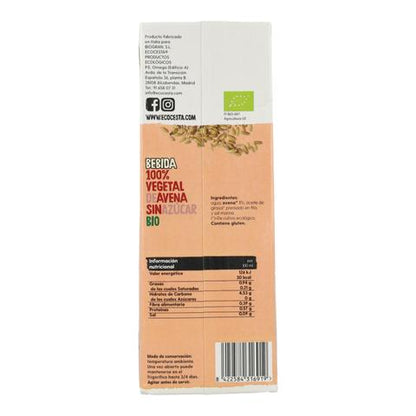 6er-Pack Bio-Haferdrink 0 % Zucker Ecocesta 1L