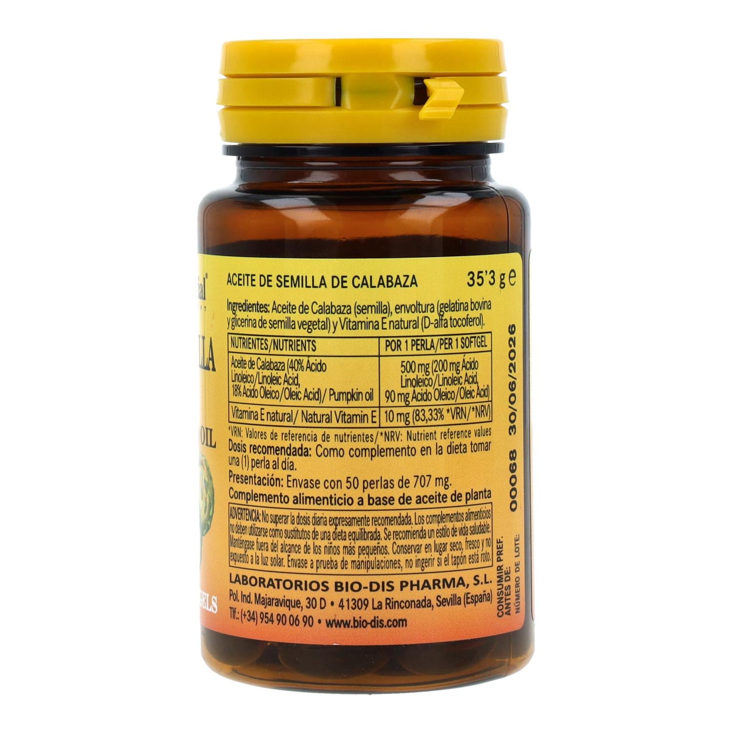 Kürbiskernöl Nature Essential 50 Perlen