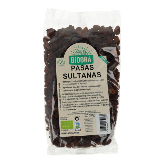 Raisins secs sans pépins Bio Biogra 250 g