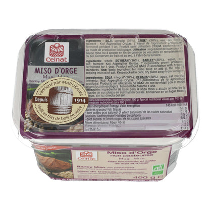 Miso di orzo non pastorizzato Celnat 400 g