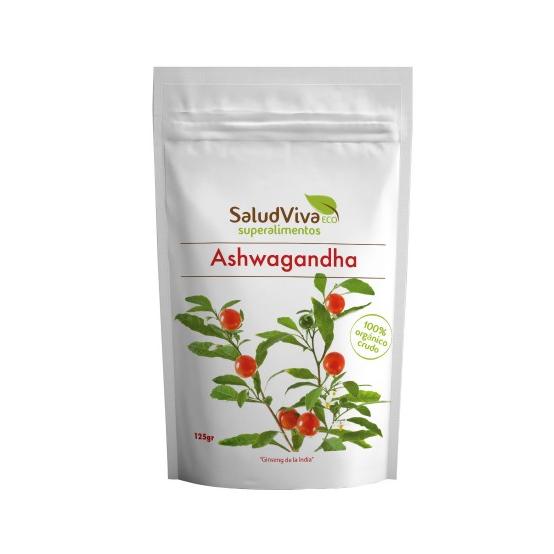Ashwagandha poeder ECO 125 g, Salud Viva