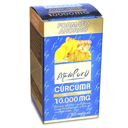 Pack 2x Curcuma pur Tongil Format économique 80 gélules