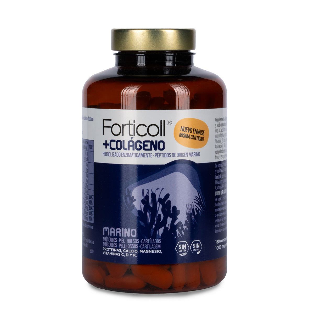 Forticoll marint kollagen, 180 tabletter