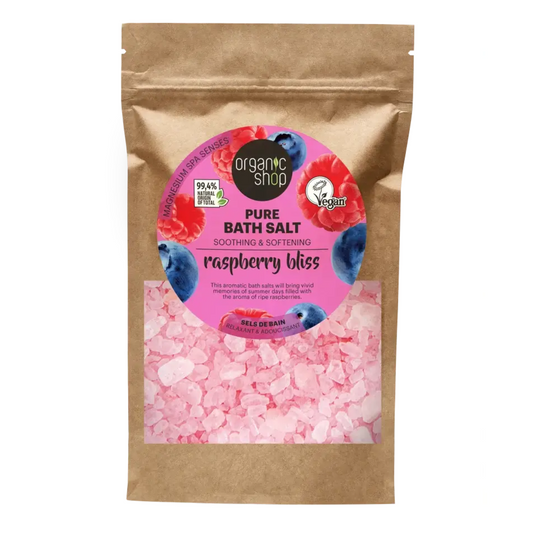 Organic Shop Pure Raspberry Bliss Bath Salts 500 g