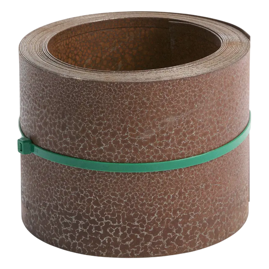 Flexible Bordüre aus Cortenstahl 5 m Verdemax