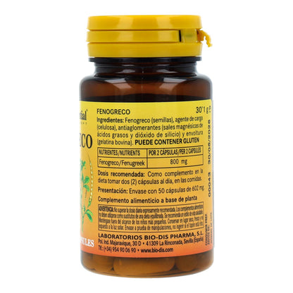 Fenugrec 400 mg Nature Essential, 50 gélules