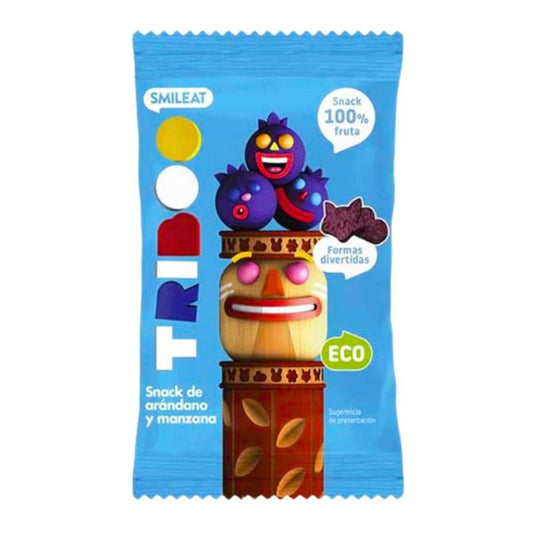 Snack aux pommes et myrtilles ECO 25 g, Triboo