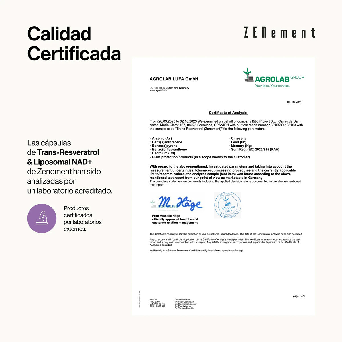 Trans-Resweratrol i NAD+ Liposomal Zenement 90 kapsułek