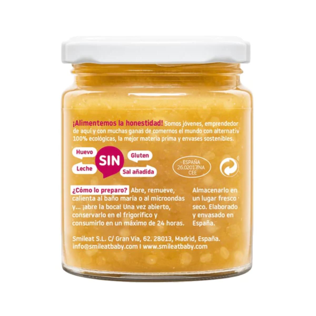 Confezione da 12 vasetti di lenticchie con quinoa biologica CA CHI TOS Smileat 230 g