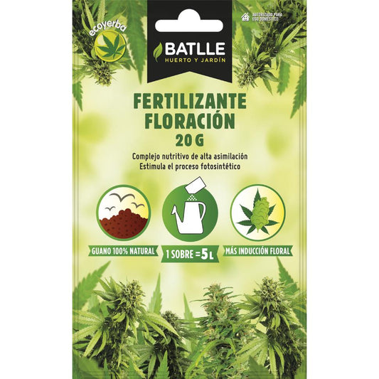 Ecoyerba Flowering Fertiliser for 5 L Batlle