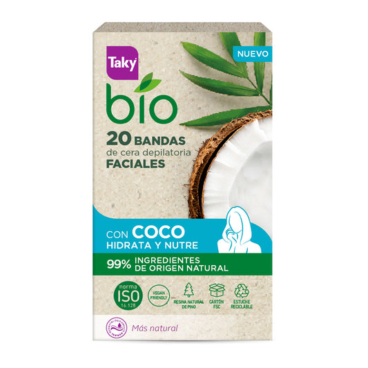 BIO COCO TAKY gezichtsmaskers 20 stuks